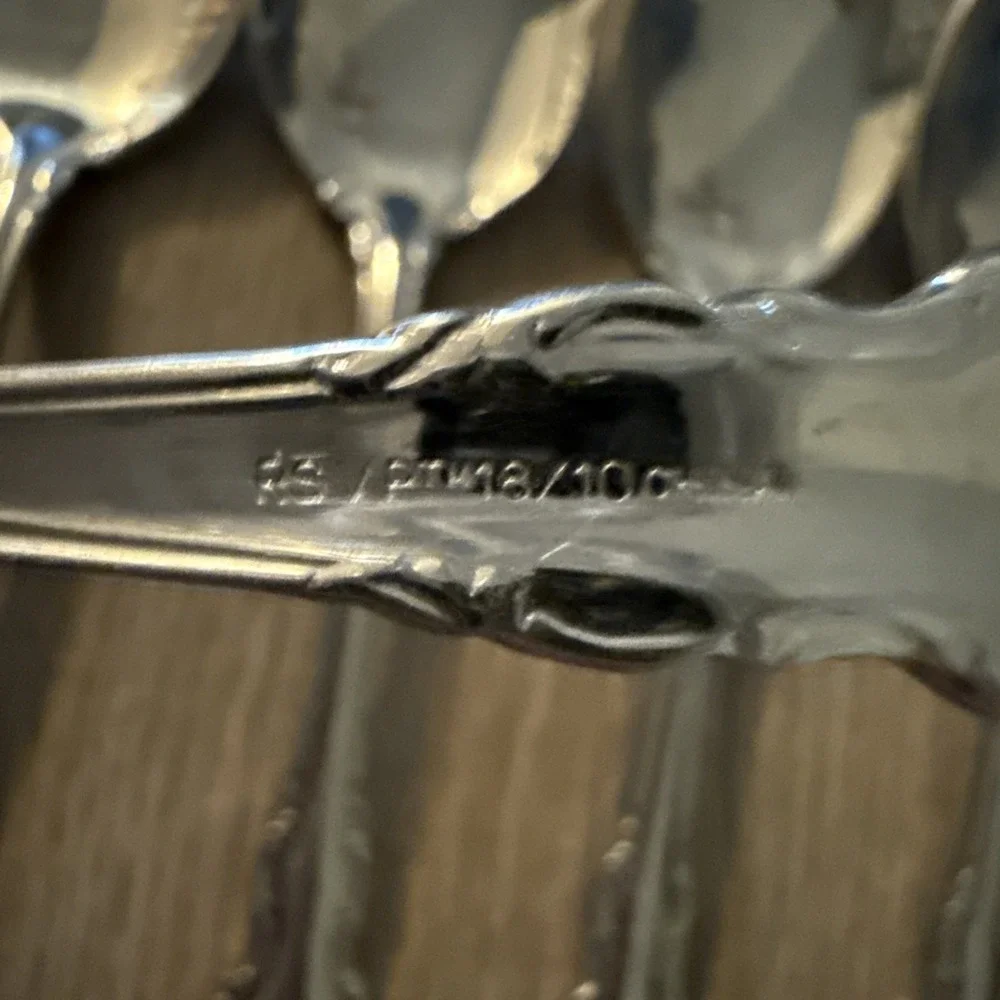 6 PCs 18/10 Stainless RSVP WIMBERLY Oval Place Soup Spoons 7